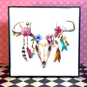Boho Antler Decor